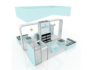 Stand d'exposition modulaire en aluminium de support d'exposition pliable de la coutume 3x3