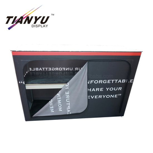 2X2 Usine de gros Portable Aluminium Promotion Comptoir