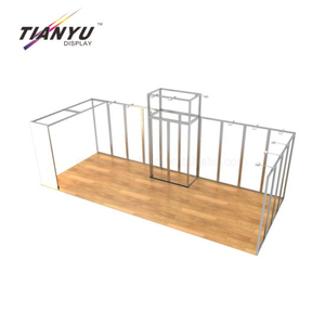 10X20FT Exposition réutilisable Présentoir Booth en aluminium